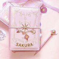 การ์ดอะนิเมะ Captor Sakura คู่มือชุดฤดูเปิดเทอมสมุดโน้ตไดอารีรูปหัวใจสำหรับผู้หญิงชุดของขวัญสำหรับเด็กผู้หญิง