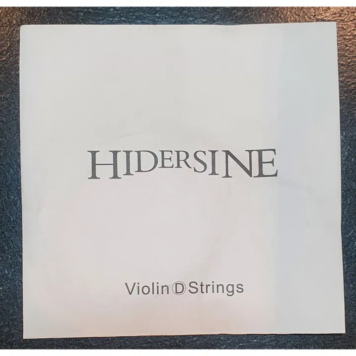Hidersine Synthetic Core Violin D String 1/4 up to 1/2 size H103C