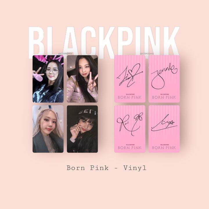 [Replicard] Blackpink - Born Pink Vinyl Cards | Lazada PH