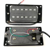 WK-Humbueker Double Row Open Electric Guitar Humbucker Pickups Set Black Made In Korea