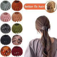 Expandable Ponytail Holder Hairpin Curling Birds Nest Shaped Retractable Hair Clip Hairstyle Fashion Headbands Claw Clamps