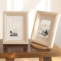 ❀▬ Wooden Photo Picture Frame Poster Frames Black White Oak Walnut Photo Frame Picture Frame Desktop Ornament Home Decor 15x10cm