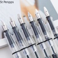 6pcs/Set Calligraphy Parallel Pen Art Flat Tip Tibetan Arabic Fountain Pen Writing Pen for Gothic Letter Caligraphy Stationery