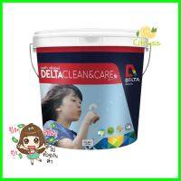 สีน้ำทาภายใน DELTA CLEAN&amp;CARE BASE B กึ่งเงา 2.5 แกลลอนINTERIOR PAINT DELTA CLEAN&amp;CARE BASE B 2.5GAL SEMI-GLOSS **ด่วน สินค้าเหลือไม่เยอะ**