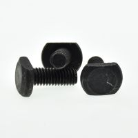 M5 M6 M8 M10 Baja Karbon T Bentuk Punch Mesin Screw Threaded Rod Menjepit Cap Baut untuk T slot T-Kepala Baut