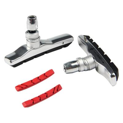 Bicycle Brake Pads 2PCS Aluminum Alloy Rubber Universal Brake Block Wear-Resistant Thick Bike Replacement Part For Road City Mountain Folding Electric Bikes helpful