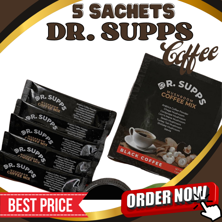 5 SACHETS / ORIGINAL / DR.SUPPS COFFEE Lazada PH