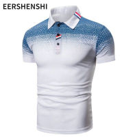 EERSHENSHI เสื้อโปโลของผู้ชายแฟชั่นใหม่,แคมเปญโฆษณา,ชุดทำงาน,เสื้อยืดแขนสั้น