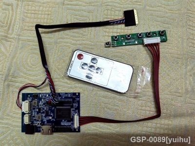 Yuihu Yqwsyxl-HDMI Placa De Controlador Remoto หน้าจอไดรเวอร์แสดงฟังก์ชั่นการแสดงผลสำหรับ101 1280X800 HSD101PW1 LP101WX1 B101EW05