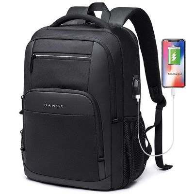 BANGE New Large Capacity 15.6 Inch Daily School Backpack USB Charging Women Laptop Backpack For Teenager