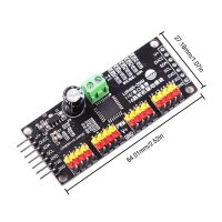 LU9685 16ช่อง12บิตเซอร์โวชิลด์ไดรเวอร์ I2C อินเตอร์แทนโมดูล PCA9685สำหรับราสเบอร์รี่พายวงจรไฟฟ้า-ชิ้นส่วน