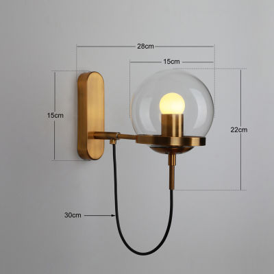 Loft LED Wall Light Indoor Decoration Bedroom Wall lamps E27 110-220V Modern Home Lighting Bath Corridor