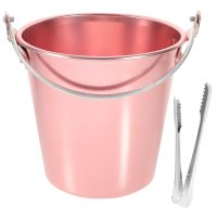 Bucket Icecooler Chiller Champagne Bottle Beer Beverage Bar Metal Cubedrink Bucketstub Pail Drinksmini Serving Insulated