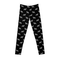 Cavalier King Charles Spaniel Silhouette(s) Leggings sportswear Women gym sport legging Women Women sportwear