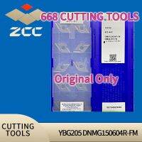 ZCC CT เพชรยี่ห้อ CNC ใบมีดโลหะผสม YBG205 DNMG150604R-FM