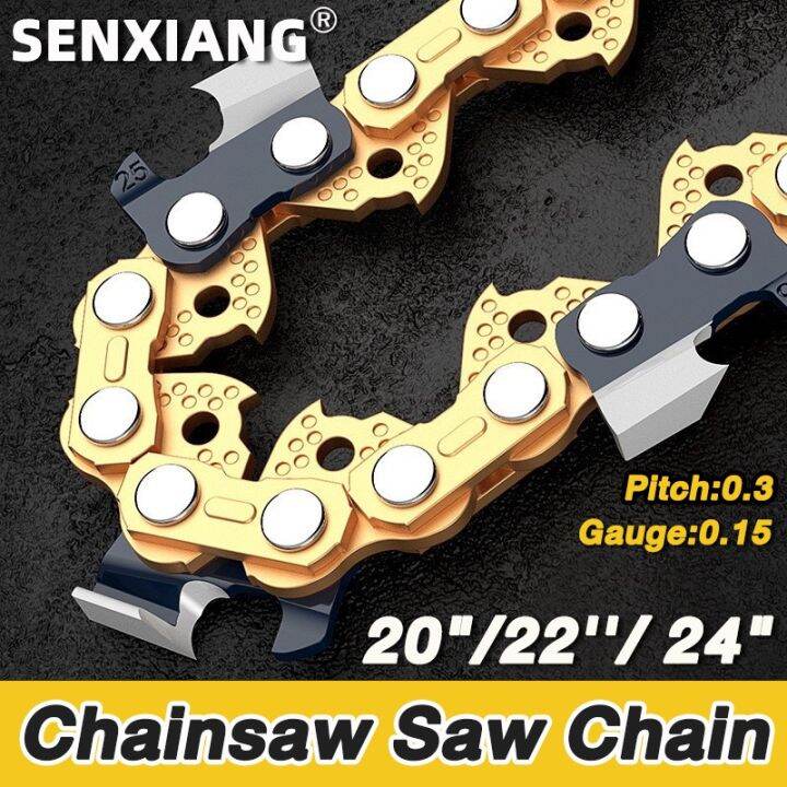 【Gold Links】Chainsaw Chain 20/22/24 inches Chainsaw Saw Chain （chainsaw