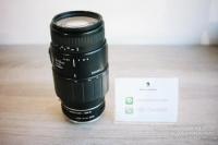 ขายเลนส์มือหมุน Sigma 70-300mm f4-5.6 macro สำหรับใส่กล้อง Canon EOS M Mirrorless ได้ทุกรุ่น Serial 1119002