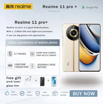 Realme 11 Pro Plus, 6.7, 200MP Camera, Dimensity 7050, 12GB RAM