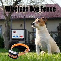 Electric Wireless Dog Fence For Outdoor Containment System With Waterproof Training Collar Dog Boundary Container For All Dogs