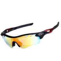 5 lens Polarized Cycling Sunglasses Sport Cycling Glasses Mens Mountain Bike Goggles UV400 Cycling Eyewear Bicycle Glasses