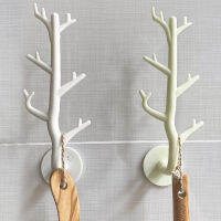 สาขา Hook Wall Decor Key ผู้ถือ Organier เก็บ Sticky Hooks Coat Rack แขวนบ้านตกแต่ง Hooks Home Storage-Wefdger