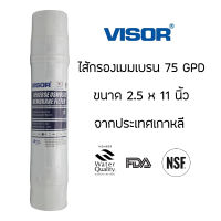 ไส้กรองน้ำ อินไลน์ อาร์โอเมมเบรน Visor ขนาด 2.5 x 11 นิ้ว