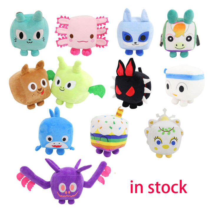 New Roblox Big Games Pet Simulator X Cat & Shark Kids Plush Toy Gift