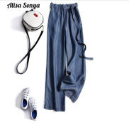 Alisa.Sonya Áo Thi Đấu Cotton Mùa Hè Cho Nữ Quần Thường Ngày