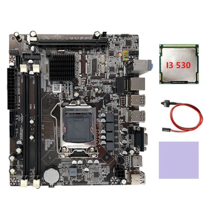h55-motherboard-parts-lga1156-supports-i3-530-i5-760-series-cpu-ddr3-memory-i3-530-cpu-switch-cable-thermal-pad