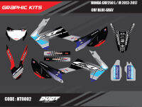 สติ๊กเกอร์วิบาก Honda CRF 250 L ทั้งคัน Graphic kit สติ๊กเกอร์เคลือบเงา สุดคุ้ม