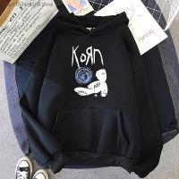 Korn Band Cartoon Hoodie Heavy Mental Funko Pop Winter sweatshirts Soft Regular Fit Printed Sweatwear men Hoodies Size XS-4XL