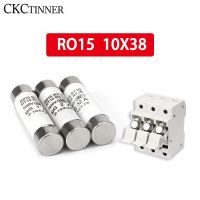 【YF】 10Pcs 10x38 Fast blow Ceramic Fuse 10x38mm 500V  1A 2A 3A 4A 5A 6A 8A 10A 16A 20A 25A 32A RO15 RT19 RT14 RT18