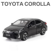 Alloy Car Die Cast 1:32 Toyota Corolla Toy Car Model Sound And Light Childrens Toy Collectibles Birthday Gift Toys For Children