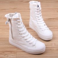 ✈๑ Fashion Women Sneakers Denim Casual Shoes Female Summer Canvas Shoes Trainers Lace Up Ladies Basket femme Stars tenis feminino