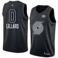 Sy3 2018 เสื้อกีฬาบาสเก็ตบอล ลาย NBA All Star Lillard Jersey พลัสไซซ์ สําหรับผู้ชาย และผู้หญิง YS3