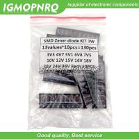 ☃❁✎ 13kindsx10PCS 130PCS/lot LL41 SMD Zener diode KIT 1W 3V3-36V ZM4728A ZM4732A ZM4733A ZM4737A ZM4740A ZM4742A ZM4744A ZM4745A