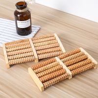 ❡❍ 3 5 6 Raw Wooden Foot Massage Roller Relax Rest Relief Massager Spa Massager Anti Cellulite Pain Relief Foot Health Care Tools
