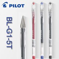 BL-G1นำร่อง3ชิ้น/ล็อต-5T ปากกาเจลนักเรียนปากกาด้ามไม้ไปปากกา Shili Pen ปากกาลงชื่อ0.5 Mm