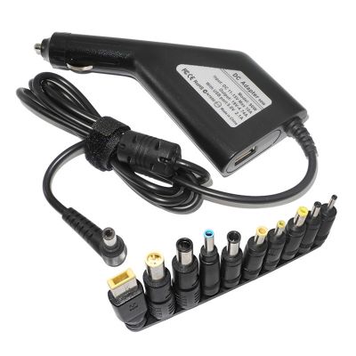 Car Charger19V 4.74A 90W Universal Laptop Power Adapter Charger for Lenovo Asus Acer Dell HP Samsung Toshiba with 23 Connectors