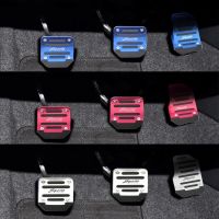 Hans1 3pcs Alloy Non-slip Car Pedal Cover Interior Padal Decoration Styling Accessories