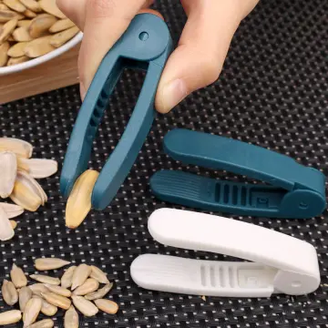 Plastic Steel Nut Sheller Peanut Pincers Melon Opener Pistachio Sunflower  Peeler Walnut Plier Clamp Kitchen Tools