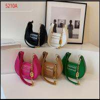 5210A หนังพียู ถุงขนมจีบสลิงโฮโบ สีทึบทึบ ลำลองแบบสบายๆ กระเป๋า Crossbody แฟชั่นสำหรับผู้หญิง จุได้มาก กระเป๋าคลัทช์ ผู้หญิงผู้หญิงผู้หญิง