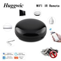 Huggwic Tuya WiFi IR รีโมทคอนโทรลอัจฉริยะบ้านสำหรับทีวีเครื่องปรับอากาศสากลตัวควบคุมอินฟราเรดทำงานกับ Alexa Google Home Dingyu0776165