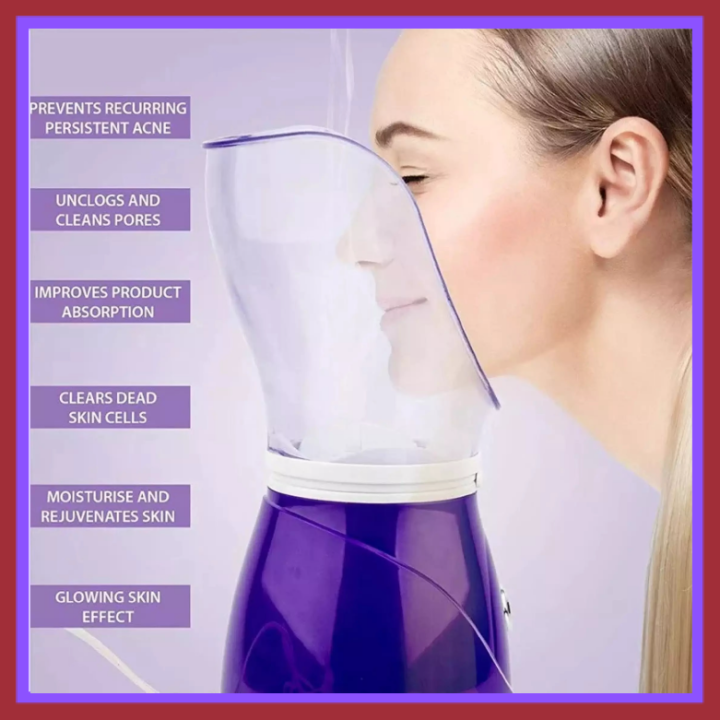 BUY1 TAKE1 Facial Steamer Spa Sinus Steam Therapy Hot Steam Inhaler