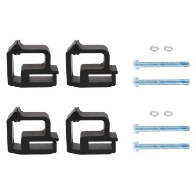 4 Pack Truck Topper Clamps Mounting Clamps Truck Cap Clamps, Truck Bed Clamps and Canopy Clamps