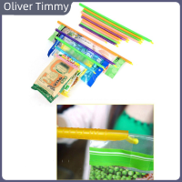 Oliver Timmy 8ชิ้นแถบแท่งปิดผนึกคลิปถุงพลาสติกจัดเก็บกระเป๋าเก็บของที่มีประโยชน์