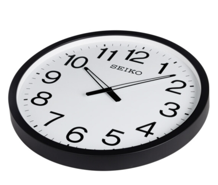 seiko-นาฬิกาแขวนขนาดใหญ่-ขนาด20นิ้ว-บรอนซ์เงิน-รุ่น-qxa563s-qxa563-นาฬิกาแขวน-ไซโก้-seiko-นาฬิกา-ขนาด-20นิ้ว-รุ่น-qxa563k-ขอบดำ