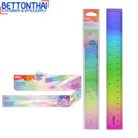 Deli H653 Ruler ไม้บรรทัดแฟนซีสุดน่ารัก ขนาด 20 CM (แพ็คกล่อง 30 ชิ้น) ไม้บรรทัด ไม้บรรทัดแฟนซี เครื่องเขียน อุปกรณ์การเรียน