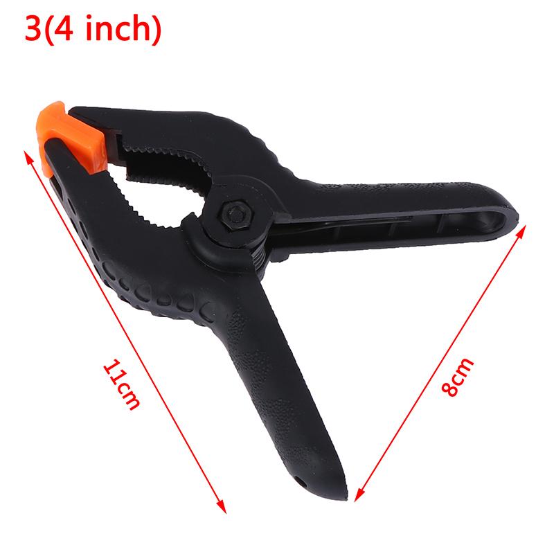 Plastic Fixed Clip Wood Working Clamp Spring Clip Spreader Tool Photo Background 