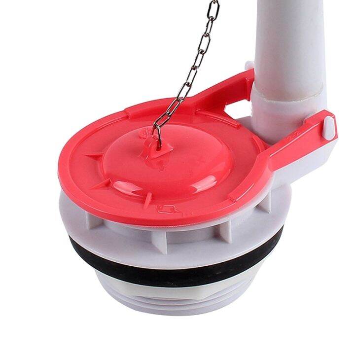 Toilet Drain Valve Flush Replacement Rubber Flapper Bathroom Tool Kit